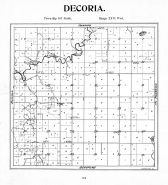 Decoria Township, White Bear Lake, Rice Lake, Blue Earth County 1895